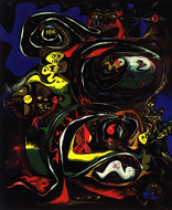 Méditation sur une Feuille de Chêne, A. Masson, 1942