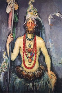 Autoportrait en Neptune (1922)