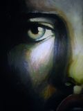 oeuvre de l'artiste Ystellm : regard1-détails