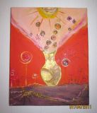 oeuvre de l'artiste Creasandart : jare dorée