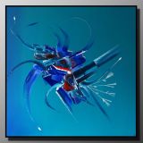Peinture abstraite DOUCE TENTATION
