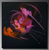 Peinture abstraite SONGE D'UNE NUIT