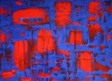 oeuvre de l'artiste Tamtam : TamTam Red & Blue