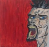 oeuvre de l'artiste COURTOIS Maeva : Un homme qui crie