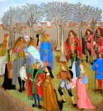 oeuvre de l'artiste DE CARPENTRY Mathilda : Le Jardin Clos