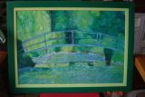 oeuvre de l'artiste Ninikrakot : REPRODUCTION PONT DU JARDINS DES NYMPHEAS