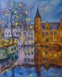 Soir à Bruges