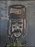 PORTRAIT HOMME A L'ETOILE ROUGE