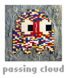 oeuvre de l'artiste Delbart : Passing Clouds