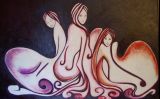 oeuvre de l'artiste FRANZ Volchitza : Trio à Cordes - Une Petite Pause avant d’attaquer