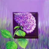 oeuvre de l'artiste Aline Drapeau : L'Hortensia