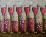 oeuvre de l'artiste Val d'Off : Les Racines du Vin (Wine Roots)