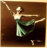 oeuvre de l'artiste PERMAL Jean Marie : danseuse