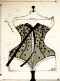 oeuvre de l'artiste GARCIA Juli : Corsets Pois