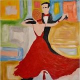 oeuvre de l'artiste Darielle PUCCINI : Tango en amoureux