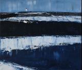 oeuvre de l'artiste JOUVE Valérie : LES GLENAN bleu de prusse