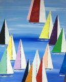 oeuvre de l'artiste JOUVE Valérie : voiles 0410