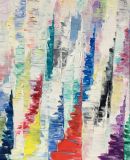 oeuvre de l'artiste JOUVE Valérie : régate abstraite 1210