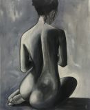 Oeuvre nu en noir et blanc - Artiste JOUVE Valérie