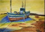 oeuvre de l'artiste Loulou Patchouli  : le chalutier