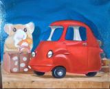 oeuvre de l'artiste DELANGLE Eric : Petit encas pour la route