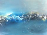 oeuvre de l'artiste REBILLARD Catherine : Blue mountain