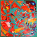 oeuvre de l'artiste Pattylaurent : LES INQUIETS