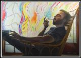 oeuvre de l'artiste Aymeric Noa : Psychedelic