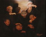 oeuvre de l'artiste LASCOMBES DE LAROUSSILHE Eric : Moines somnanbules