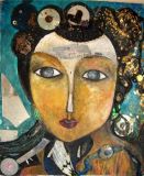 oeuvre de l'artiste Rebecca Chakerian : indienne