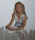 oeuvre de l'artiste LE GOFF Jérôme : Marie Gabrielle pour "série blanche"