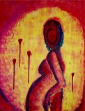 oeuvre de l'artiste SEVEYRAC Marie-france : Femme enceinte