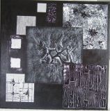 oeuvre de l'artiste VINOUSE Marie : Variation noir et argent