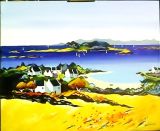 oeuvre de l'artiste TEMMERMAN Nadine : Paysage breton