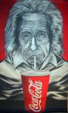 oeuvre de l'artiste ERIC Eric : Einstein and Coke