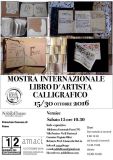 Mostra internazionale Libro d'Artista Calligrafico