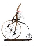 oeuvre de l'artiste L'atelier Dans La Lune : Le vélocipèdiste