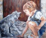 jeu du chat et de l'enfant