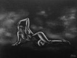 Femme nue au pastel n°02