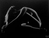 Femme nue au pastel n°03