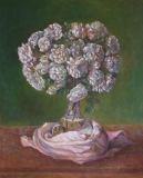 oeuvre de l'artiste Etsuko Migii : Roses blanche Miss Vernon
