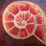 oeuvre de l'artiste MASSINI BYNEN Dominique : spirale d'or