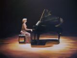 oeuvre de l'artiste A.gilles : La Pianiste