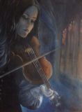 oeuvre de l'artiste Vivensang Marie-josé : passion violon