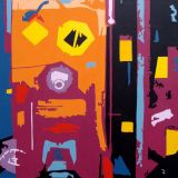 oeuvre de l'artiste Oscar B. : Particules-reglementaires