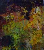 Arborescences 2,huile sur toile