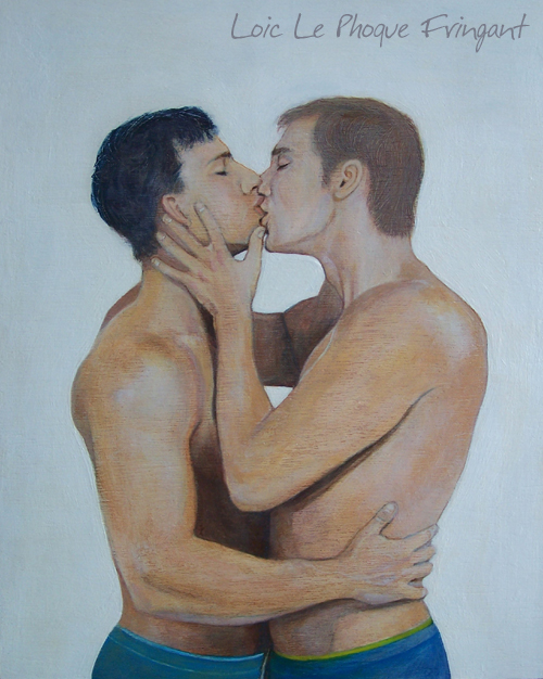 oeuvre de l'artiste Le Phoque Fringant Loïc : Sans-papier 8