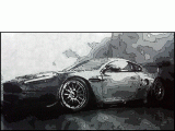 oeuvre de l'artiste PAOLETTI Jacques : Aston Martin DBR9