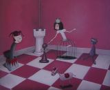 oeuvre de l'artiste RENAULT Sylvie : La Joueuse d'échecs